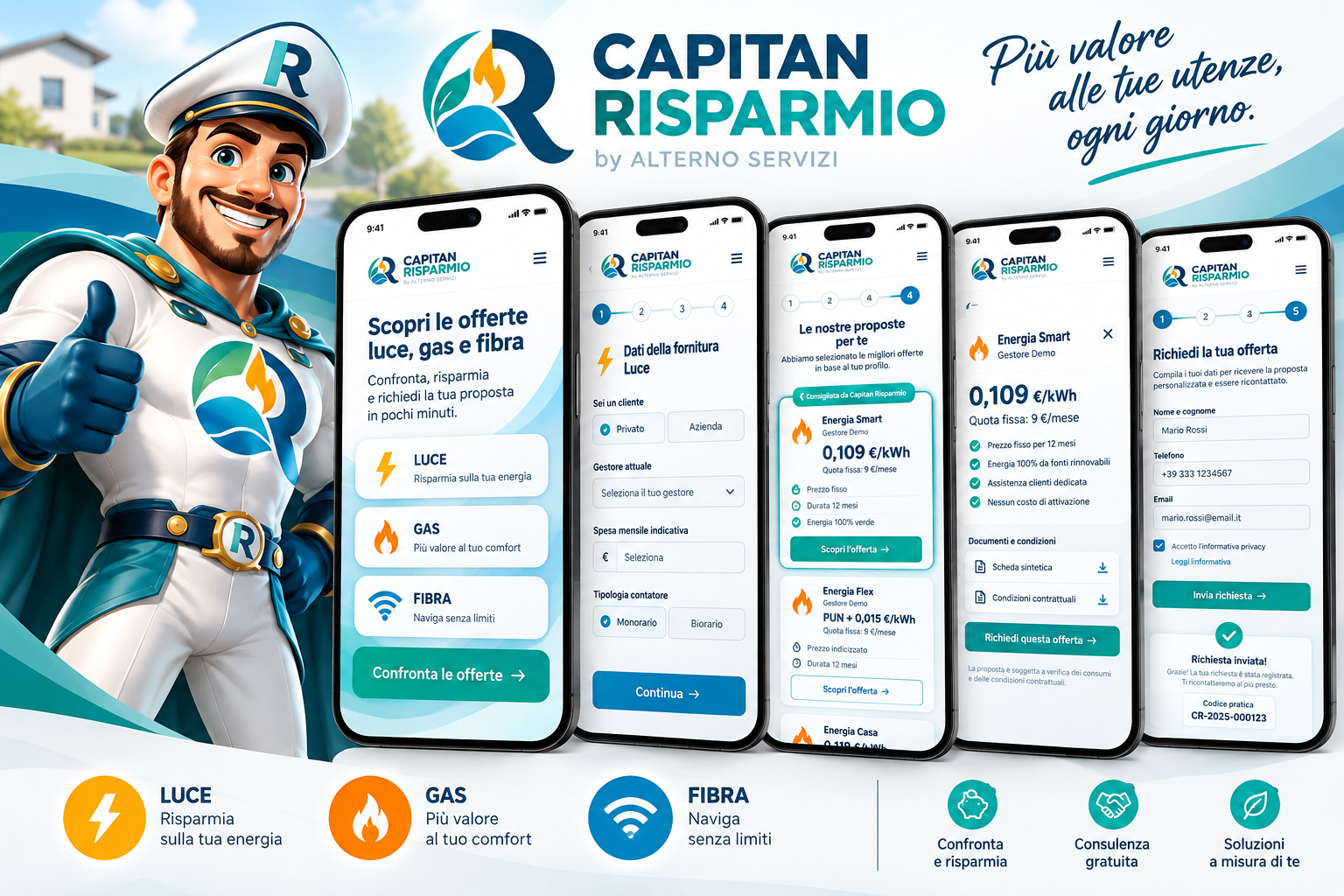Capitan Risparmio, servizio di confronto offerte